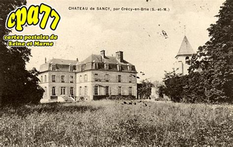 chateau de sancy les meaux 77 histoire